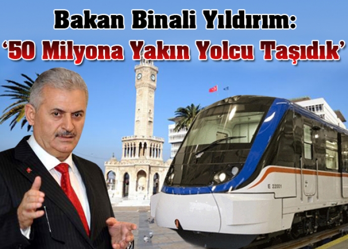 Egeray 50 Milyona Yakın Yolcu Taşıdı Egeray 50 Milyona Yakın Yolcu Taşıdı