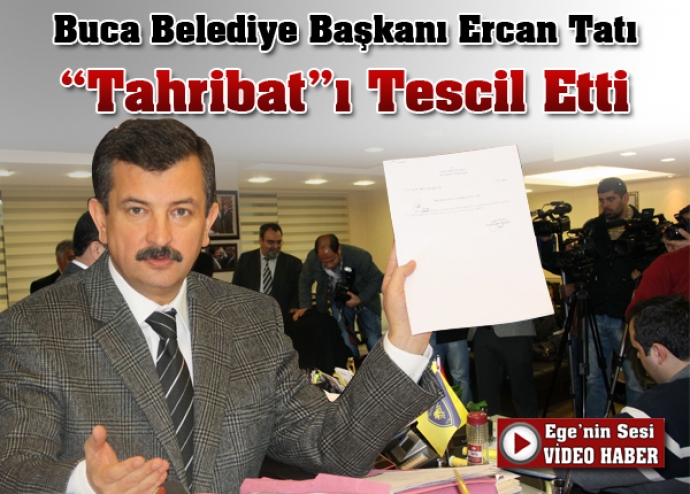 Ercan Tatı “Tahribat”ı Tescil Etti Ercan Tatı “Tahribat”ı Tescil Etti